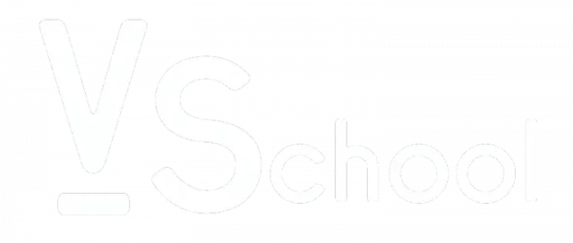 v school logo