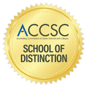 ACCSC School of Distinction Logo black