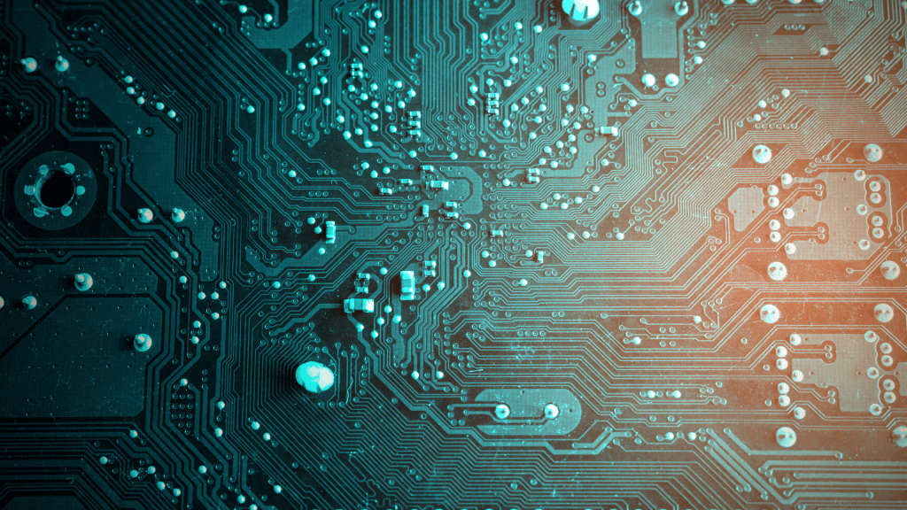 electronic circuit board background